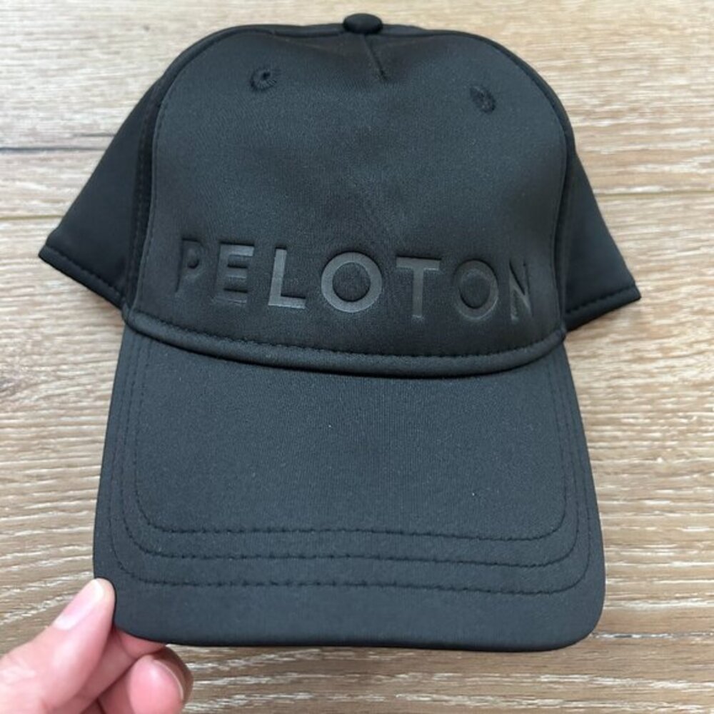Peloton Adjustable Strapback Hat Black –‎ Fitness Baseball Cap Unisex
